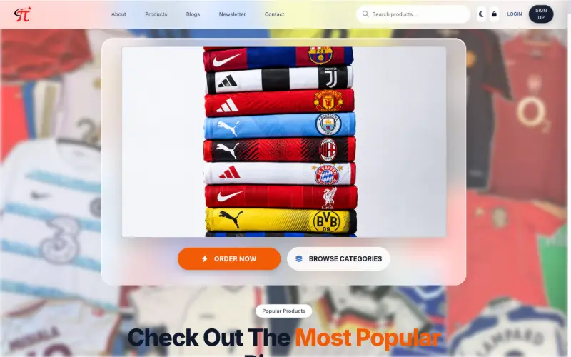 Screenshot of the PI STAR homepage